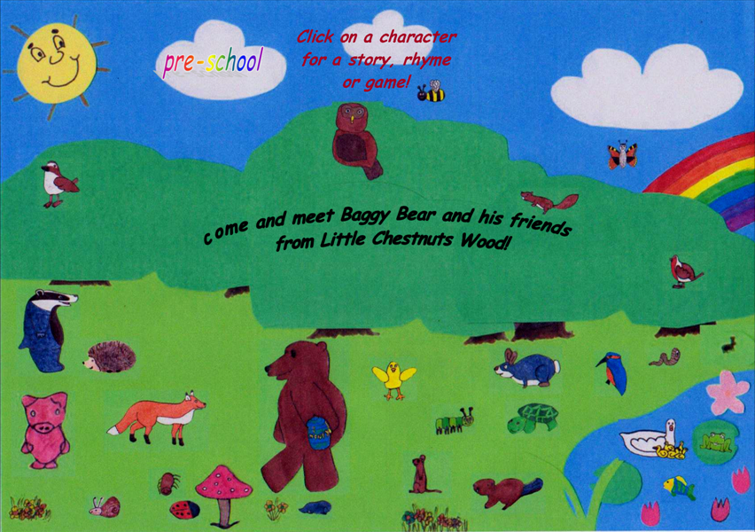 Little Chestnuts - small group sessions for children in pre-school, nursery, school reception classes or groups of any kind.