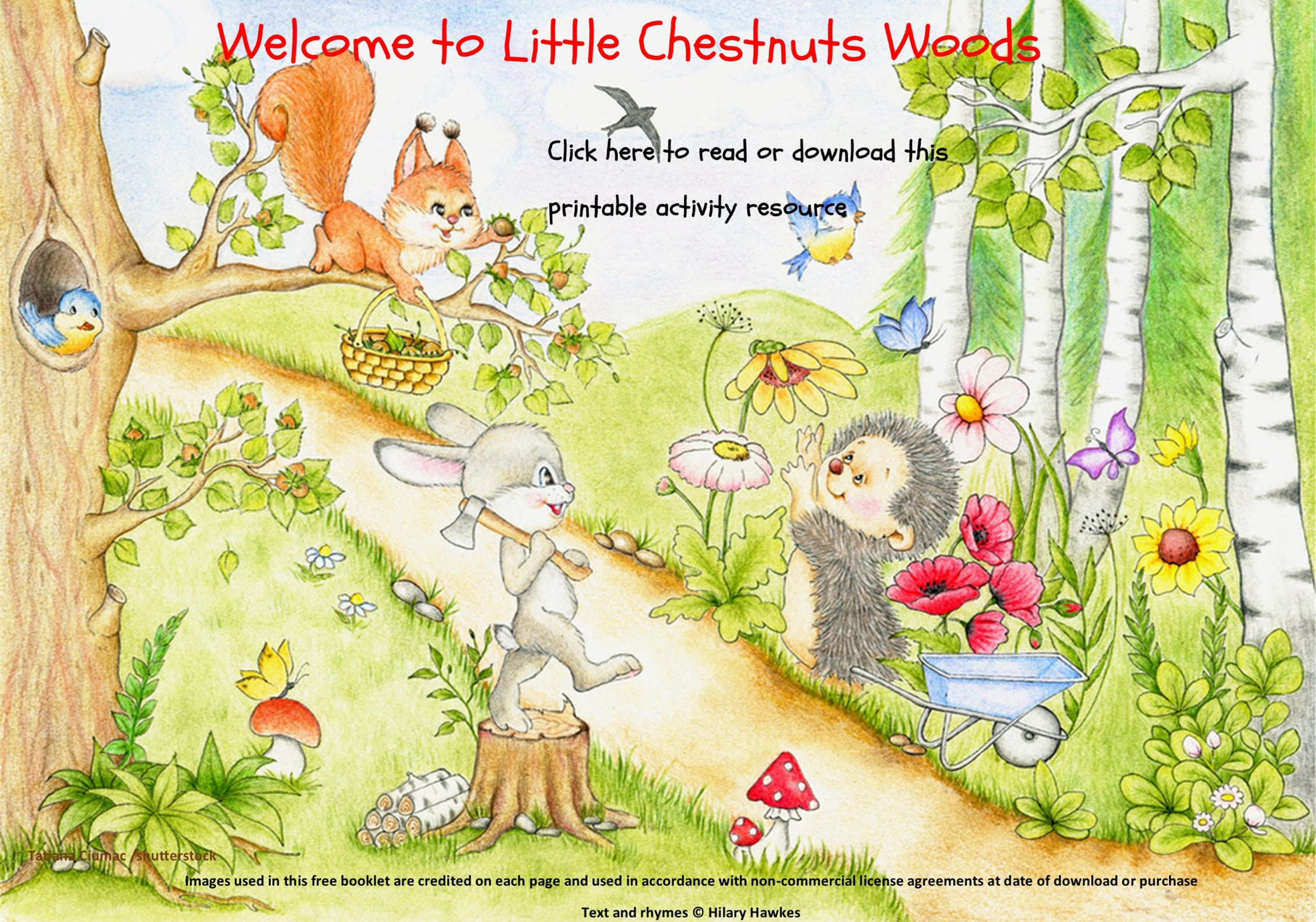 Little Chestnuts - small group sessions for children in pre-school, nursery, school reception classes or groups of any kind.